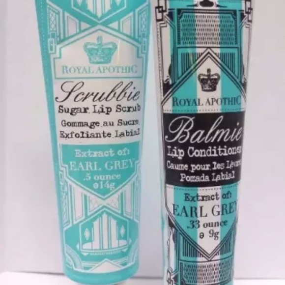 Royal Apothic 4 Lip Scrubs & 4 Lip Balms Exfoliating Perfect Lips Tubes NIB - Picture 4 of 8